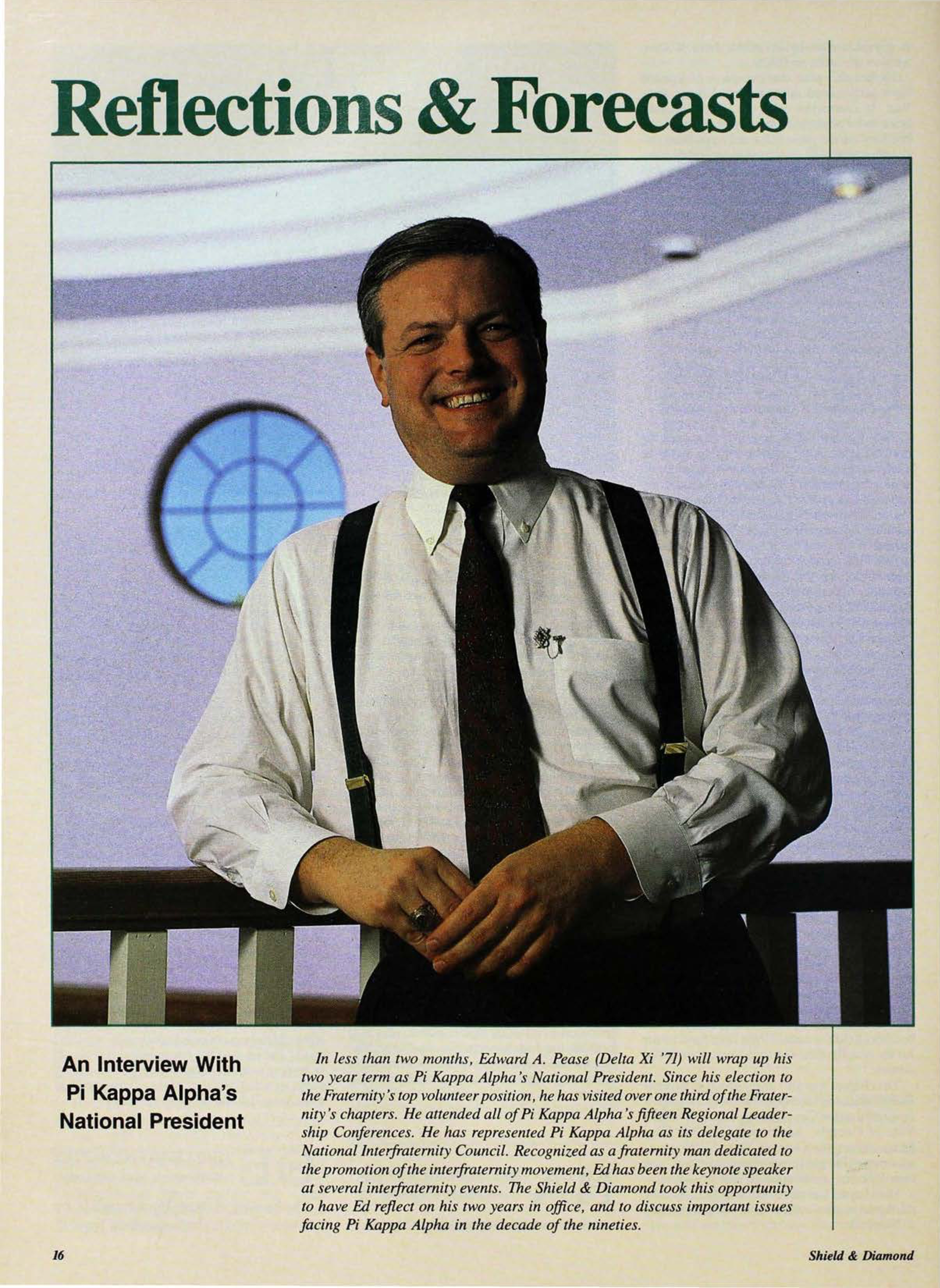 Reflections & Forecasts